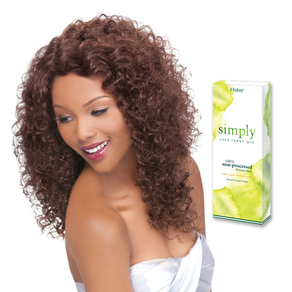 outre simply lace front wig