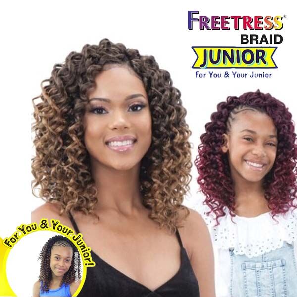 SHAKE-N-GO Freetress Braid JUNIOR - Gogo Curl Jr - Canada wide beauty  supply online store for wigs, braids, weaves, extensions, cosmetics, beauty  applinaces, and beauty cares