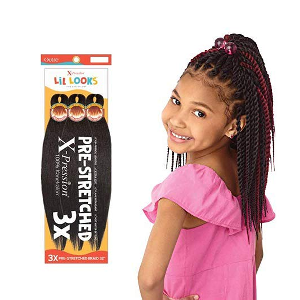 Outre X-Pression Synthetic Braid - 3X SPRINGY AFRO TWIST 16 (Color:1 Jet  Black) : : Beauty & Personal Care