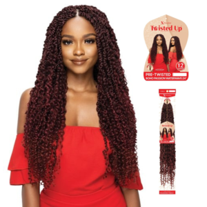 OUTRE X-pression Twisted Up Crochet Braid – BOHO PASSION WATER WAVE 24″
