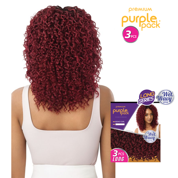 OUTRE PURPLE PACK LONG 3PCS-WET & WAVY-Boho Curl - Canada wide beauty  supply online store for wigs, braids, weaves, extensions, cosmetics, beauty  applinaces, and beauty cares