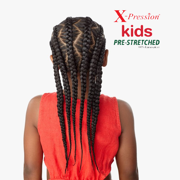 SENSATIONNEL 3X X-PRESSION KIDS PRE-STRETCHED BRAID 28 - Canada wide  beauty supply online store for wigs, braids, weaves, extensions, cosmetics,  beauty applinaces, and beauty cares