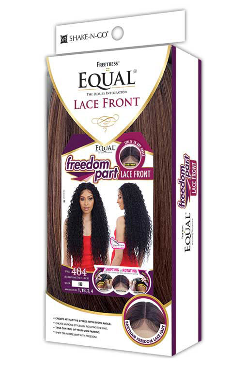 SHAKE N GO FREETRESS EQUAL LACE FRONT FREE PART LACE 404